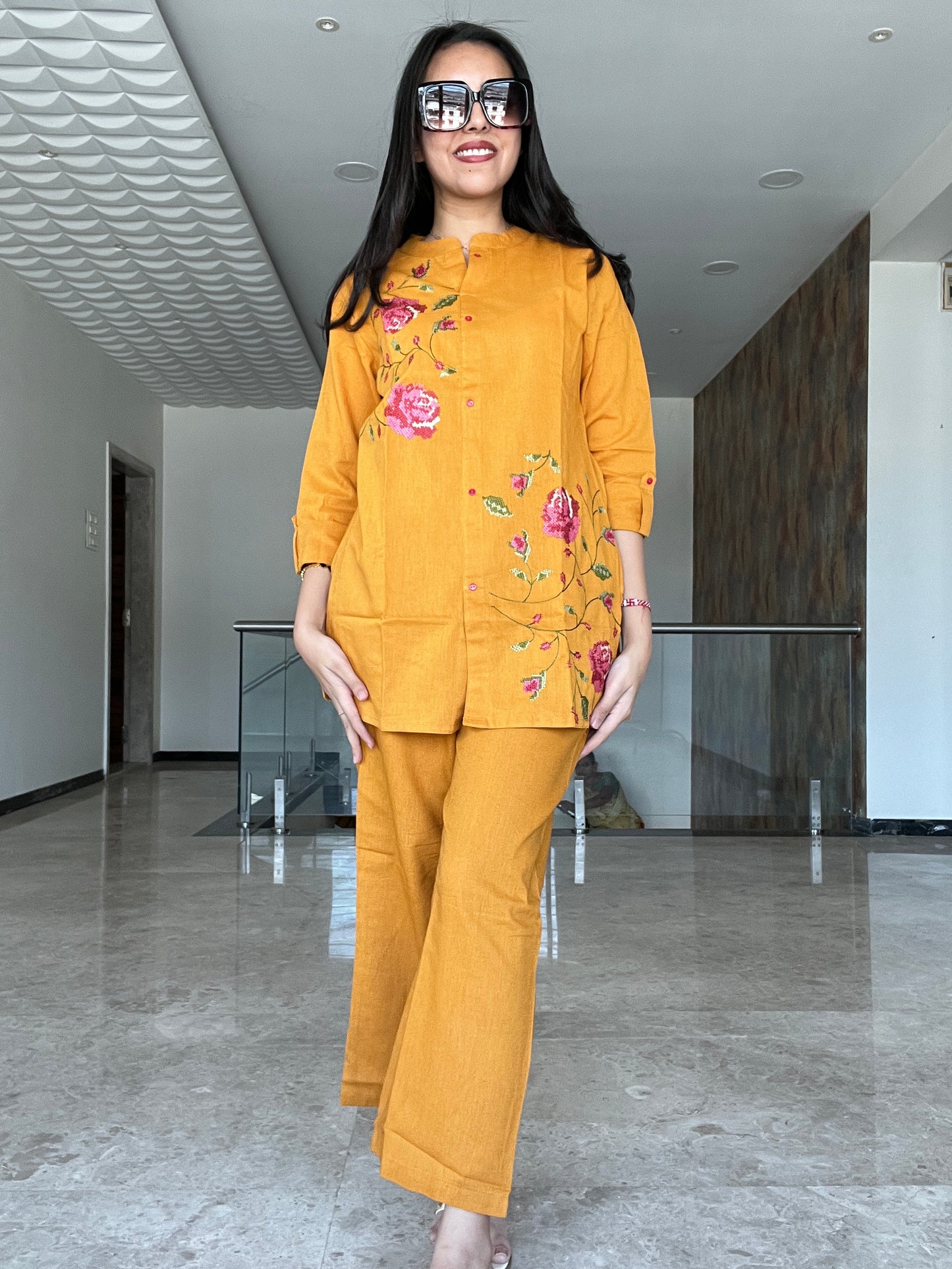 Elina floral co-ord set