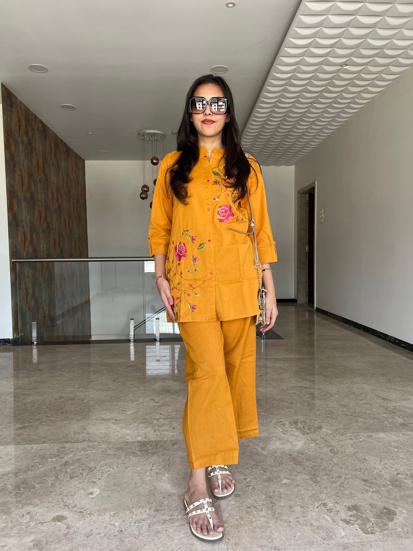 Elina floral co-ord set