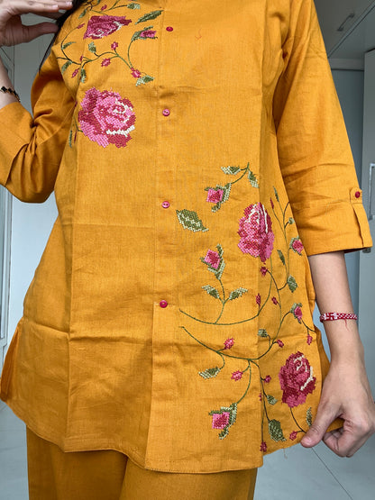Elina floral co-ord set