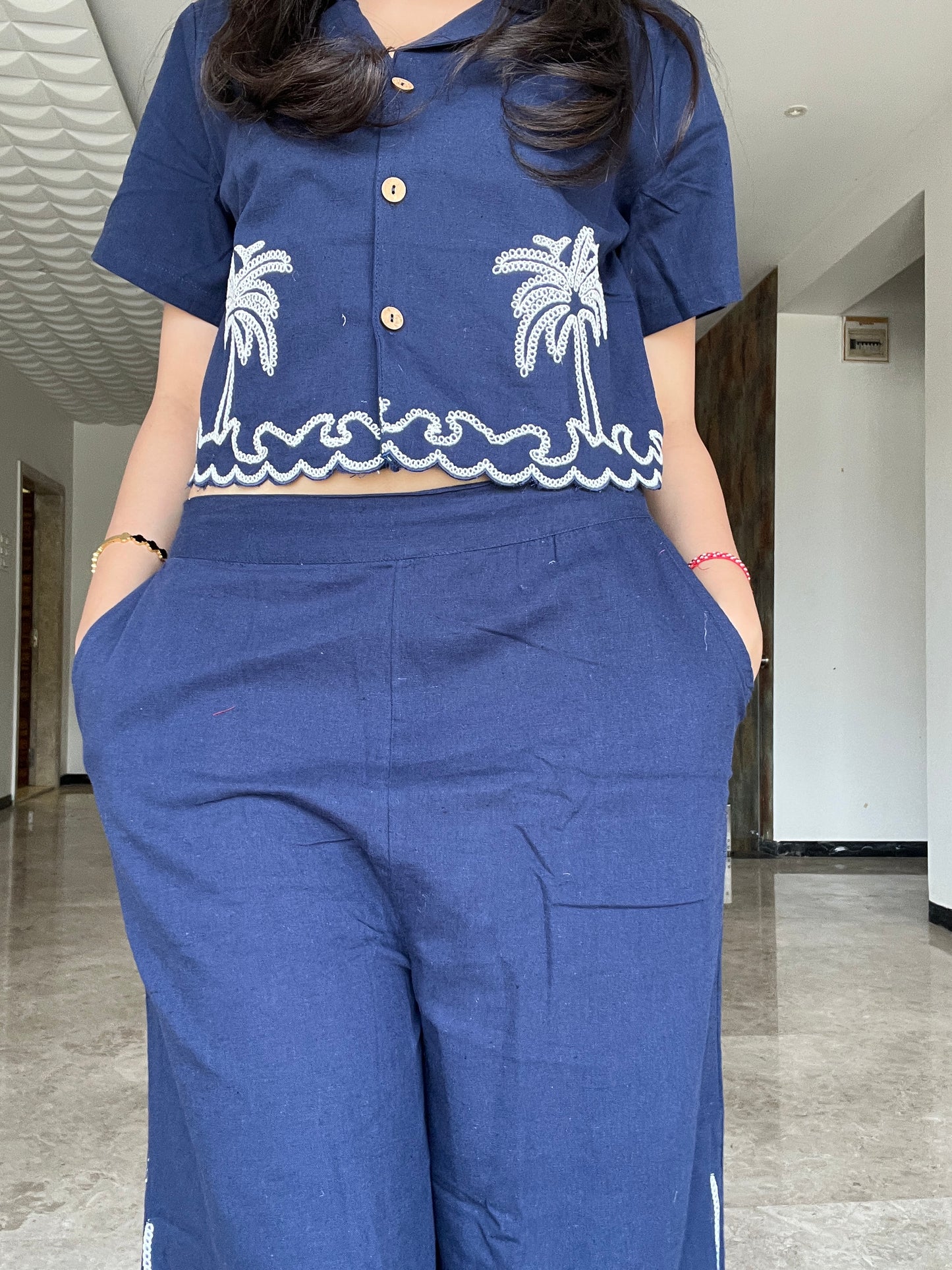 Azzure Palm co-ord set