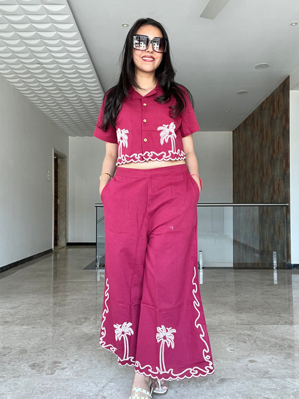 Azzure Palm co-ord set