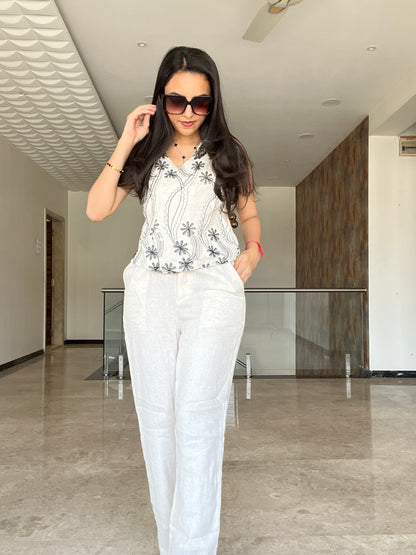 Monochrome meadow co-ord set