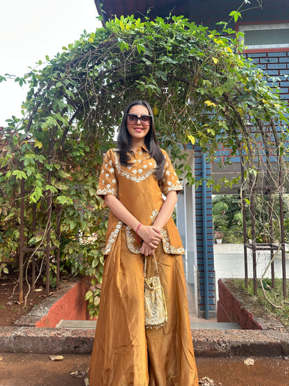 Zaria indo-western set