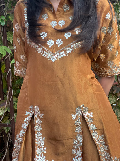 Zaria indo-western set